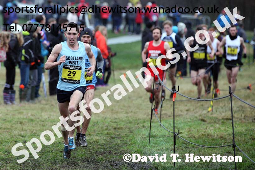 Celtic Nations senior and junior mens Great Edinburgh Cross Country. Photo: David T. Hewitson/Sports for All Pics